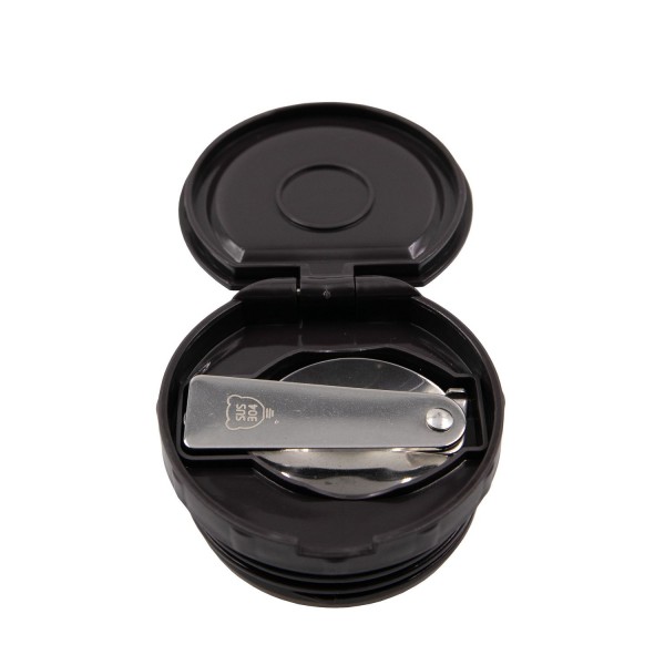 Термос TRAMP Харчовий 0,8 л в чохлі чорний UTRC-132-black