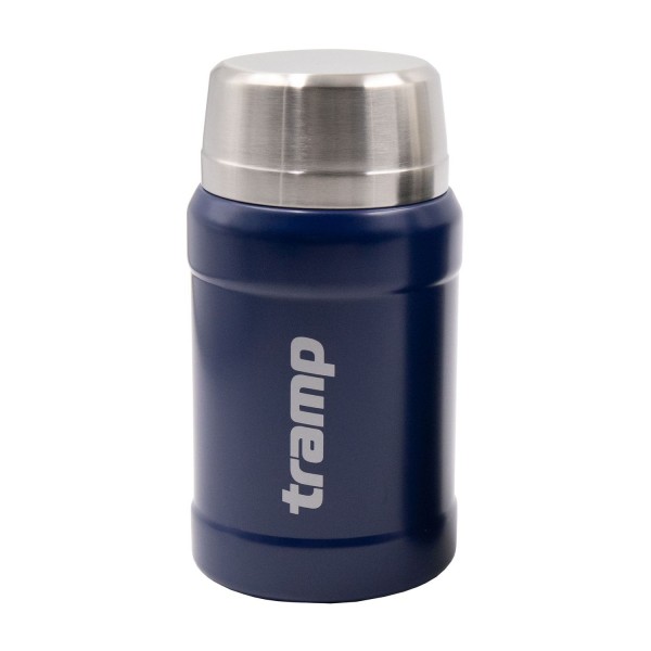 Термос TRAMP Харчовий 0,8 л в чохлі темно-синій UTRC-132-blue