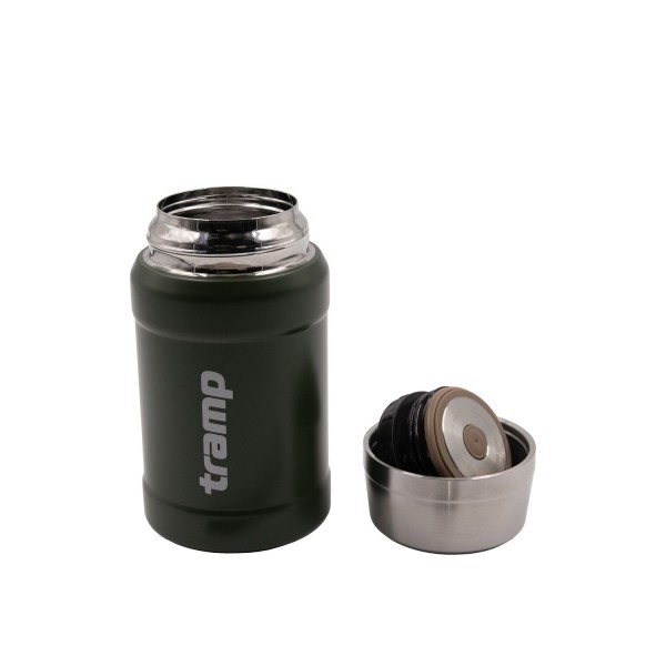 Термос TRAMP харчовий 0,8 л в чохлі оливковий UTRC-132-olive