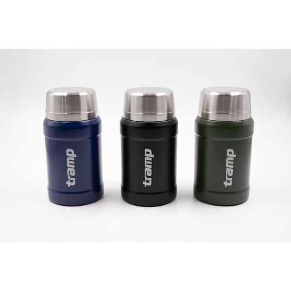 Термос TRAMP харчовий 0,8 л в чохлі оливковий UTRC-132-olive