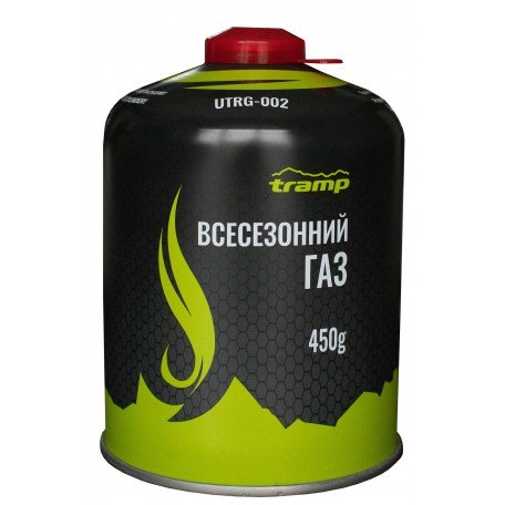 Балон газовий Tramp (різьбовий) 450 грам UTRG-002 Балон газовий Tramp (різьбовий) 450 грам UTRG-002