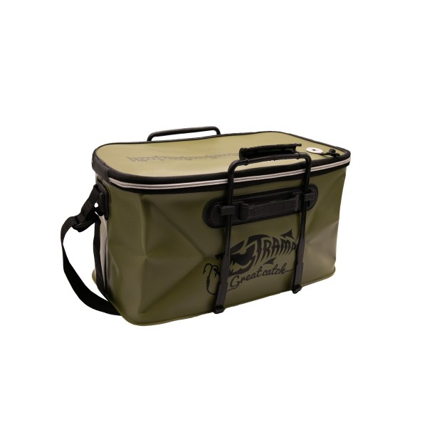 Сумка рибальська Tramp Fishing Bag EVA L 50 л TRP-030 Avocado