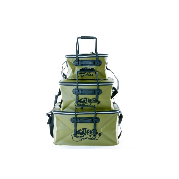 Сумка рибальська Tramp Fishing Bag EVA M 28 л TRP-030 Avocado