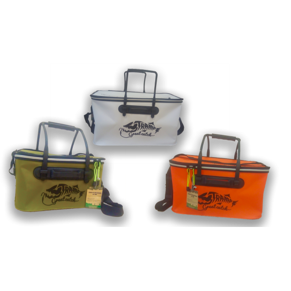Сумка рибальська Tramp Fishing Bag EVA M 28 л TRP-030 White