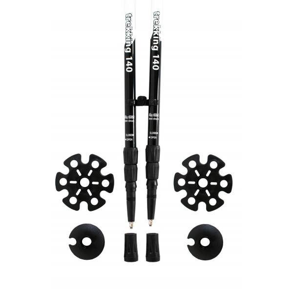 Трекінгові палиці Tramp Trekking алюмінієві 67-140 см (пара) TRR-003