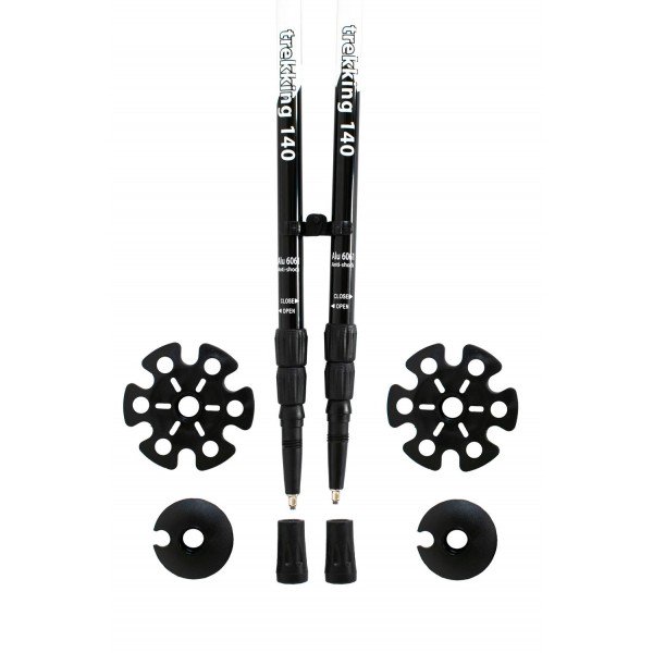 Трекінгові палиці Tramp Trekking алюмінієві 67-140 см (пара) TRR-003