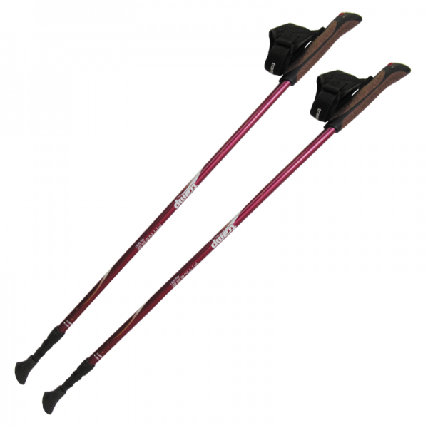 Палиці для скандинавської ходьби Tramp Fitness алюмінієві 84-135 см (пара) TRR-011