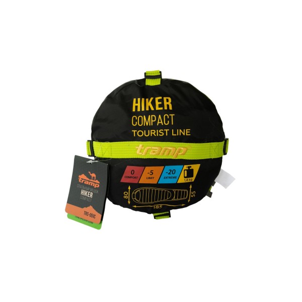 Спальний мішок Tramp Hiker Compact кокон правий UTRS-051С