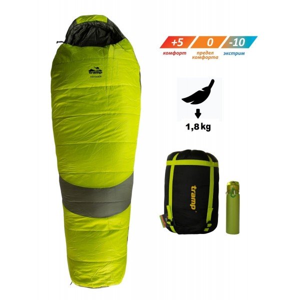 Спальний мішок Tramp Voyager Compact правий UTRS-052С