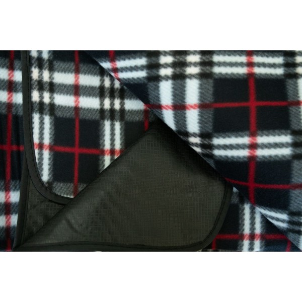 Килимок для пікніка Tramp флісовий 150х135см чорний TRS-057.16