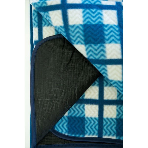 Килимок для пікніка Tramp флісовий 150х135см синій TRS-057.22