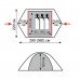 Намет Tramp Peak 3 (V2) TRT-026