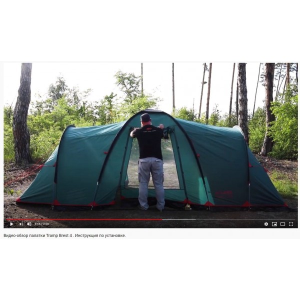 Намет Tramp Brest 4 (V2) TRT-082
