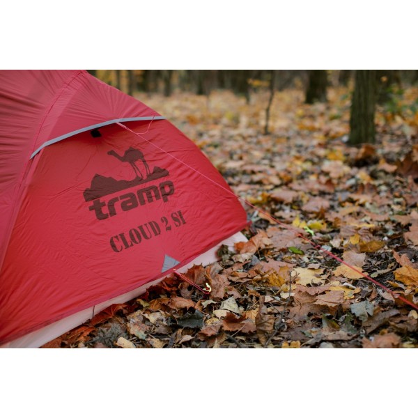 Намет Tramp Cloud 2 Si TRT-092-red червоний