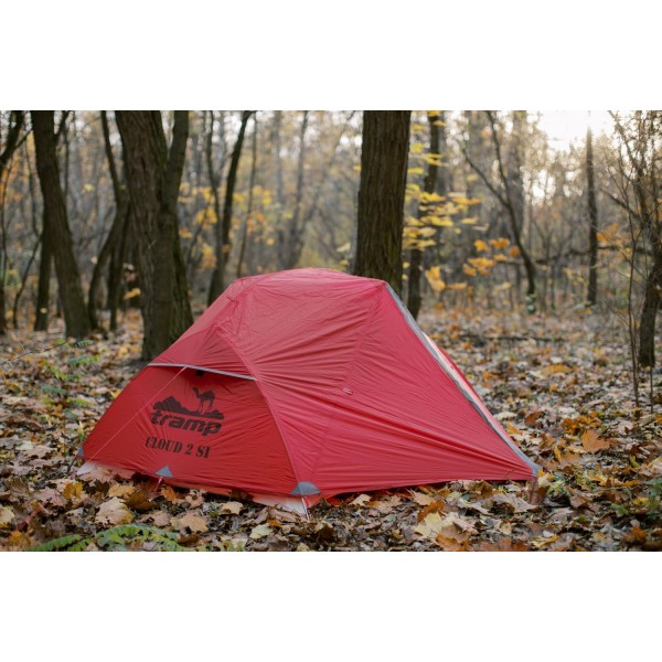 Намет Tramp Cloud 2 Si TRT-092-red червоний