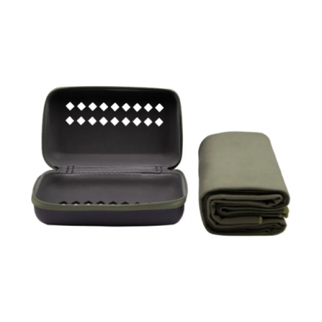 Рушник з мікрофібри в чохлі TRAMP Pocket Towel 60х120 L army green UTRA-161