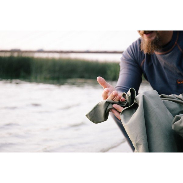 Рушник з мікрофібри в чохлі TRAMP Pocket Towel 50х100 M army green UTRA-161