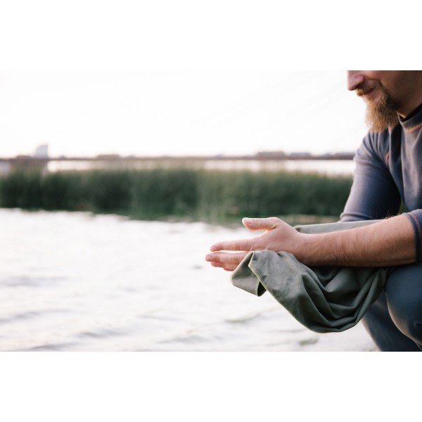 Рушник з мікрофібри в чохлі TRAMP Pocket Towel 50х100 M army green UTRA-161