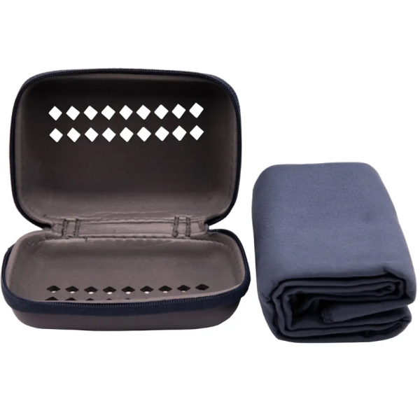 Рушник мікрофібри в чохлі TRAMP Pocket Towel 50х100 M navy UTRA-161
