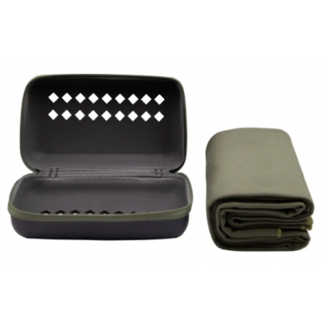 Рушник з мікрофібри в чохлі TRAMP Pocket Towel 40х80 S army green UTRA-161