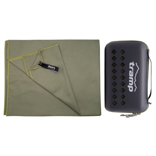Рушник Tramp мікрофібра 75 х 150 см, dark-green