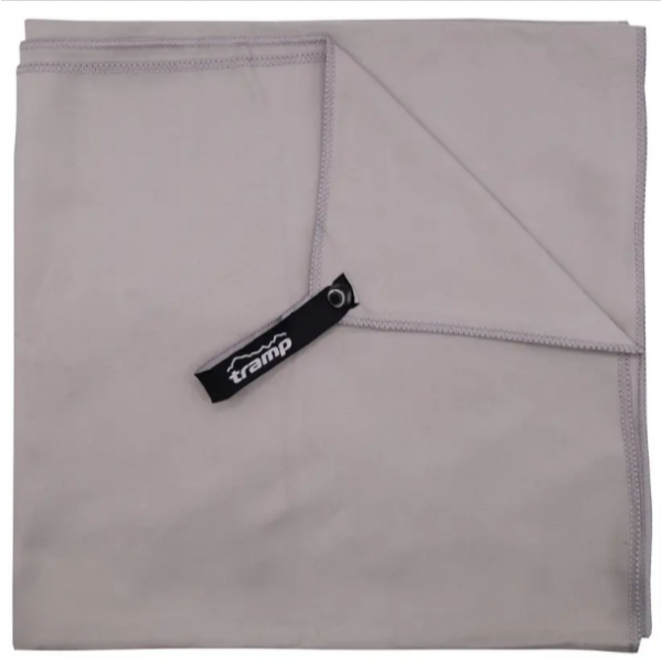 Рушник з мікрофібри в чохлі TRAMP Pocket Towel 75х150 XL grey UTRA-161