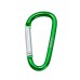 Карабін Tramp алюмінієвий, розмір 5 см, без муфти,зелений арт.TRA-058