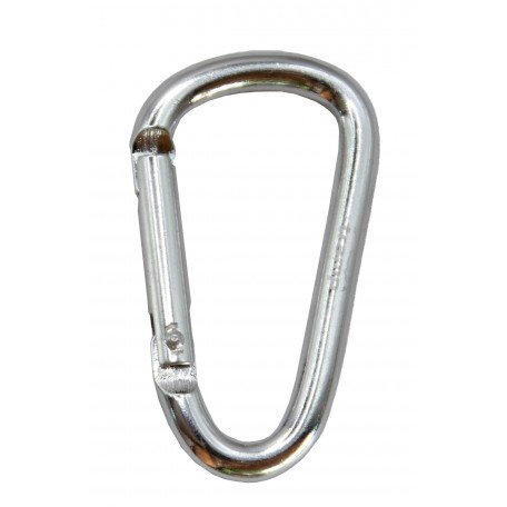 Карабін Tramp алюмінієвий, розмір 6 см, без муфти, сріблястий UTRA-300-silver Карабін Tramp алюмінієвий, розмір 6 см, без муфти, сріблястий UTRA-300-silver