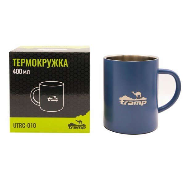 Термокухоль Tramp 400 мл синій UTRC-010-blue