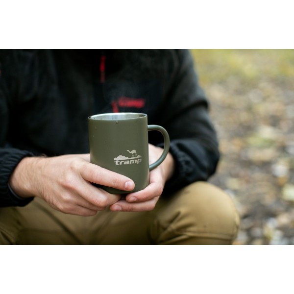Термогорнятко Tramp 400 мл олива UTRC-010-olive