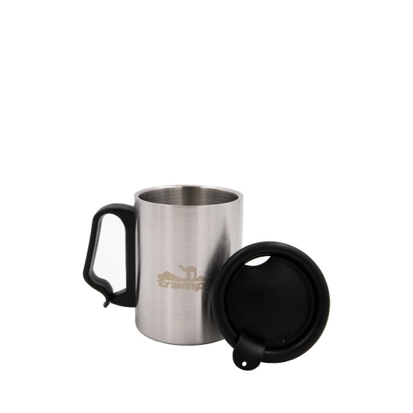 Термогорнятко Tramp з поїлкою і защіпкою 350мл UTRC-020-metal