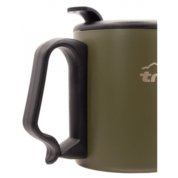 Термогорнятко Tramp з поїлкою і защіпкою 350мл UTRC-020-olive олива
