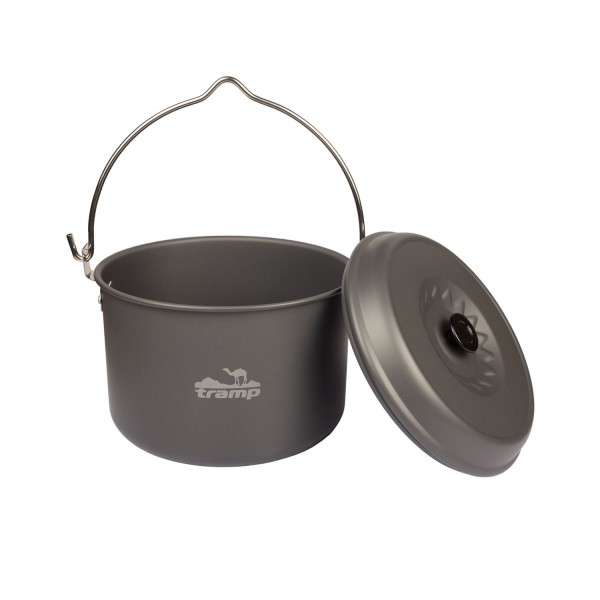 Казан анодований з кришкою Tramp 5 л UTRC-040