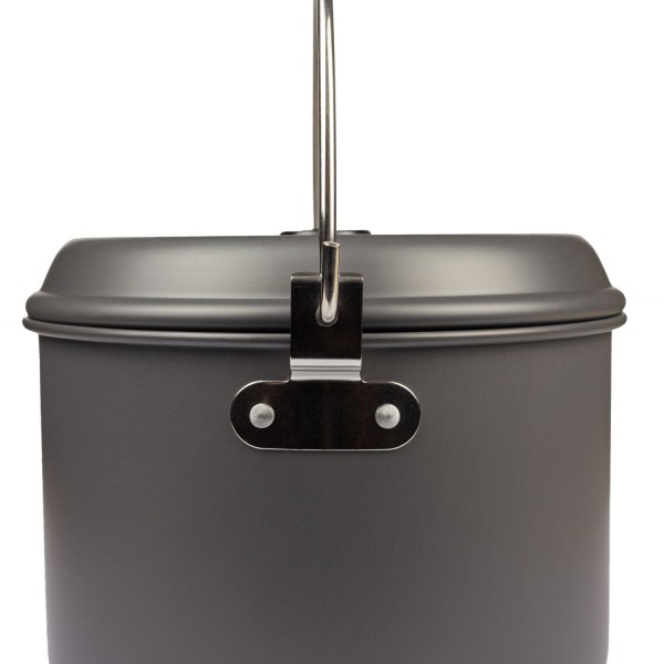 Казан анодований з кришкою Tramp 5 л UTRC-040