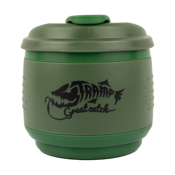 Горнятко складане силіконове Tramp з кришкою 350ml olive UTRC-082-olive