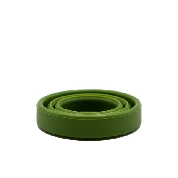 Стакан складаний силіконовий Tramp з кришкою 180ml olive UTRC-083-olive