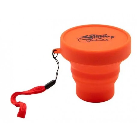 Стакан складаний силіконовий Tramp з кришкою 180ml orange UTRC-083-orange