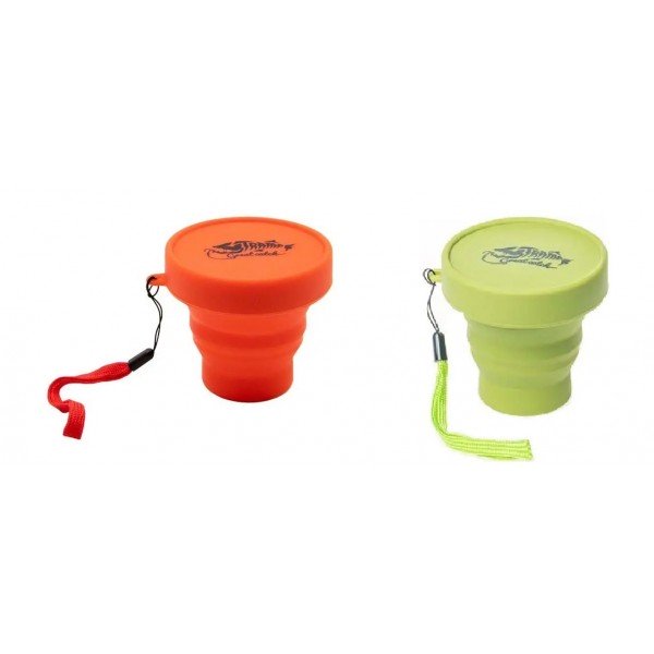 Стакан складаний силіконовий Tramp з кришкою 180ml orange UTRC-083-orange