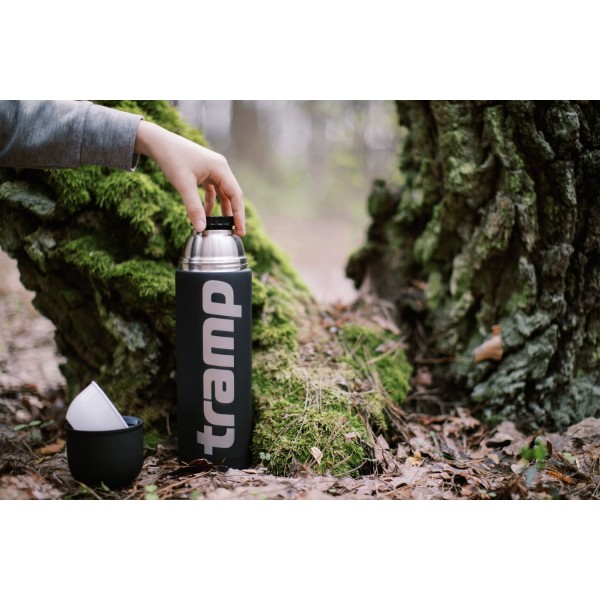 Термос Tramp Soft Touch 0,75 л чорний