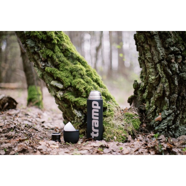 Термос Tramp Soft Touch 1.0 л чорний UTRC-109-black