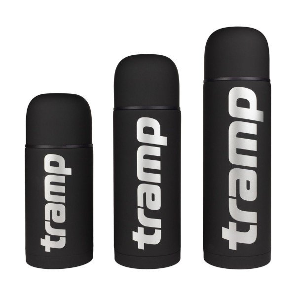 Термос Tramp Soft Touch 1.0 л чорний UTRC-109-black