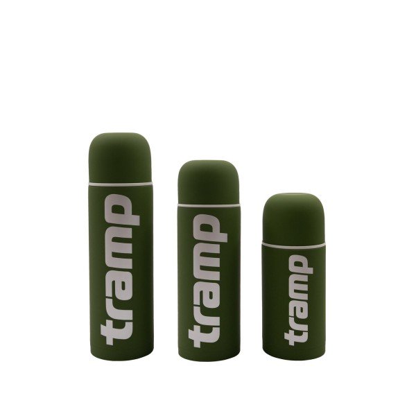 Термос Tramp Soft Touch 1.0 л зелений UTRC-109-khaki