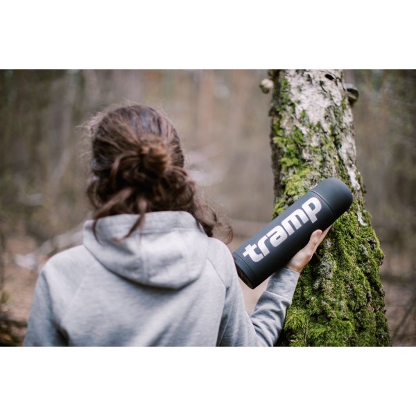 Термос Tramp Soft Touch 1.2 л чорний UTRC-110-black
