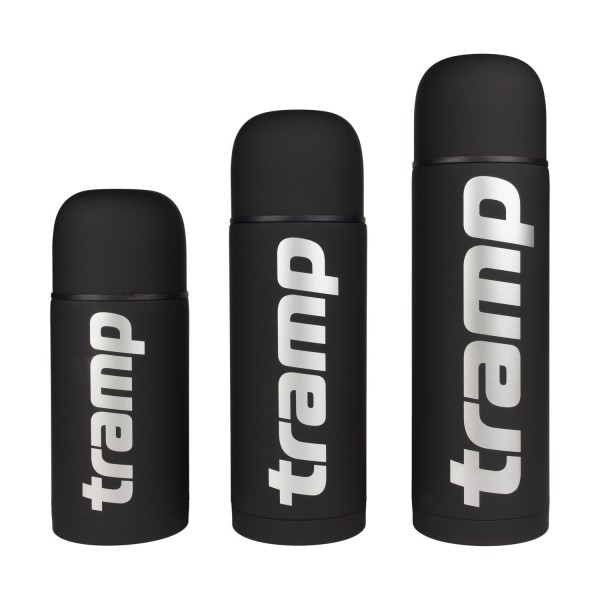 Термос Tramp Soft Touch 1.2 л чорний UTRC-110-black