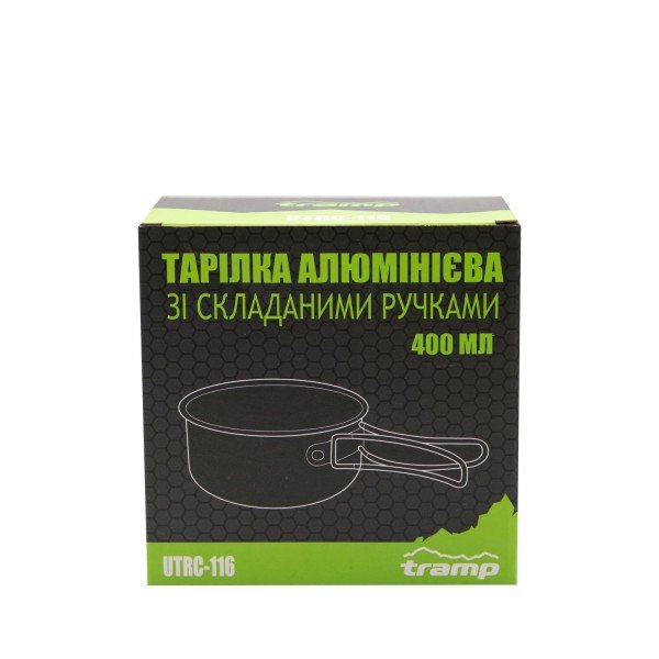 Миска Tramp нержавіюча з ручкою TRC-116