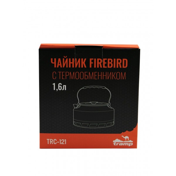 Чайник Tramp з анодованого алюмінію з теплообмінником 1,6 л UTRC-121