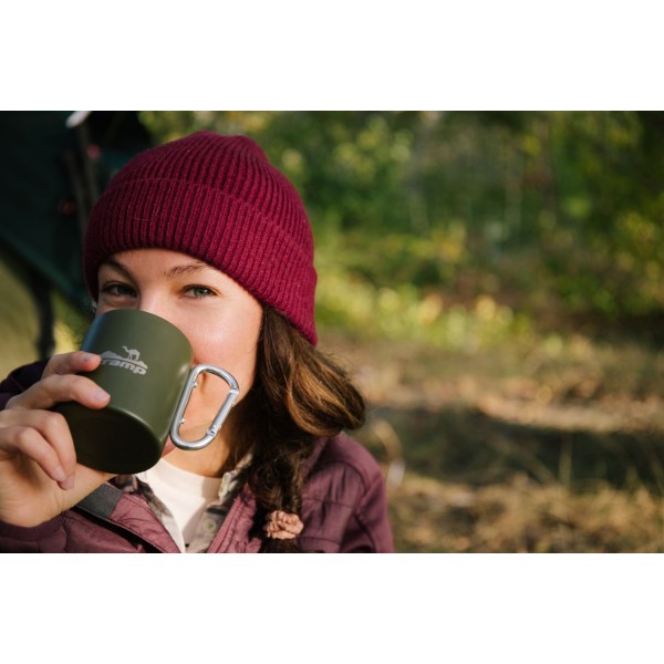 Термокухоль з карабіном Tramp 350 мл олива UTRC-122-olive