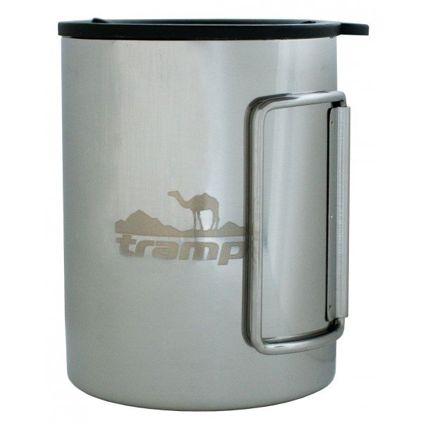 Термогорнятко Tramp зі складаними ручками та поїлкою 400 мл UTRC-137-metal