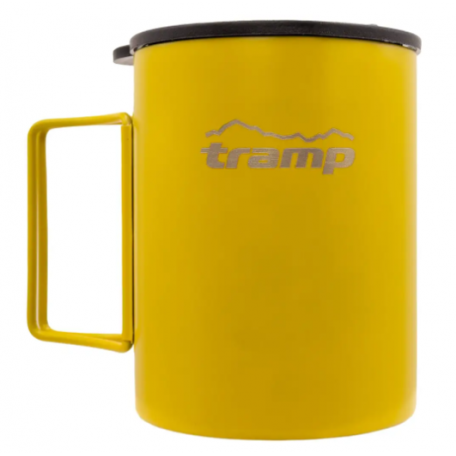 Термокружка TRAMP зі складаними ручками та поїлкою 400мл UTRC-137-mustard