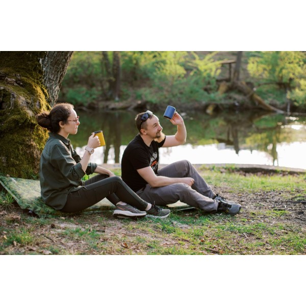 Термокружка TRAMP зі складаними ручками та поїлкою 400мл UTRC-137-mustard